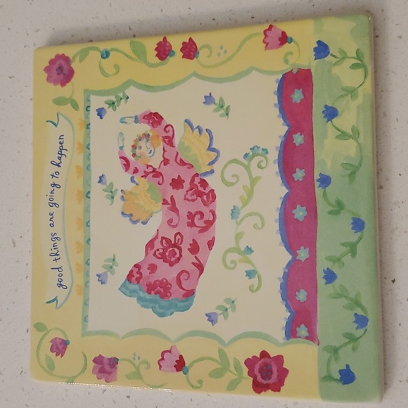 Hallmark Kimberly Hodges Garden Friendship Tile - Picture 2 of 5